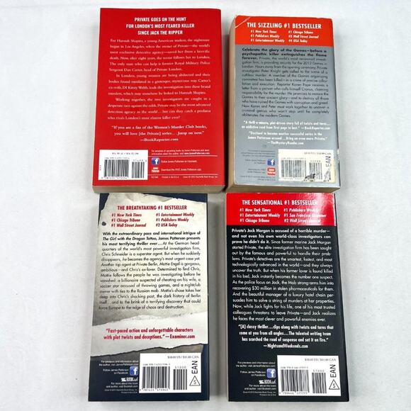 James Patterson Private Paperback Lot - Picture 2 of 7